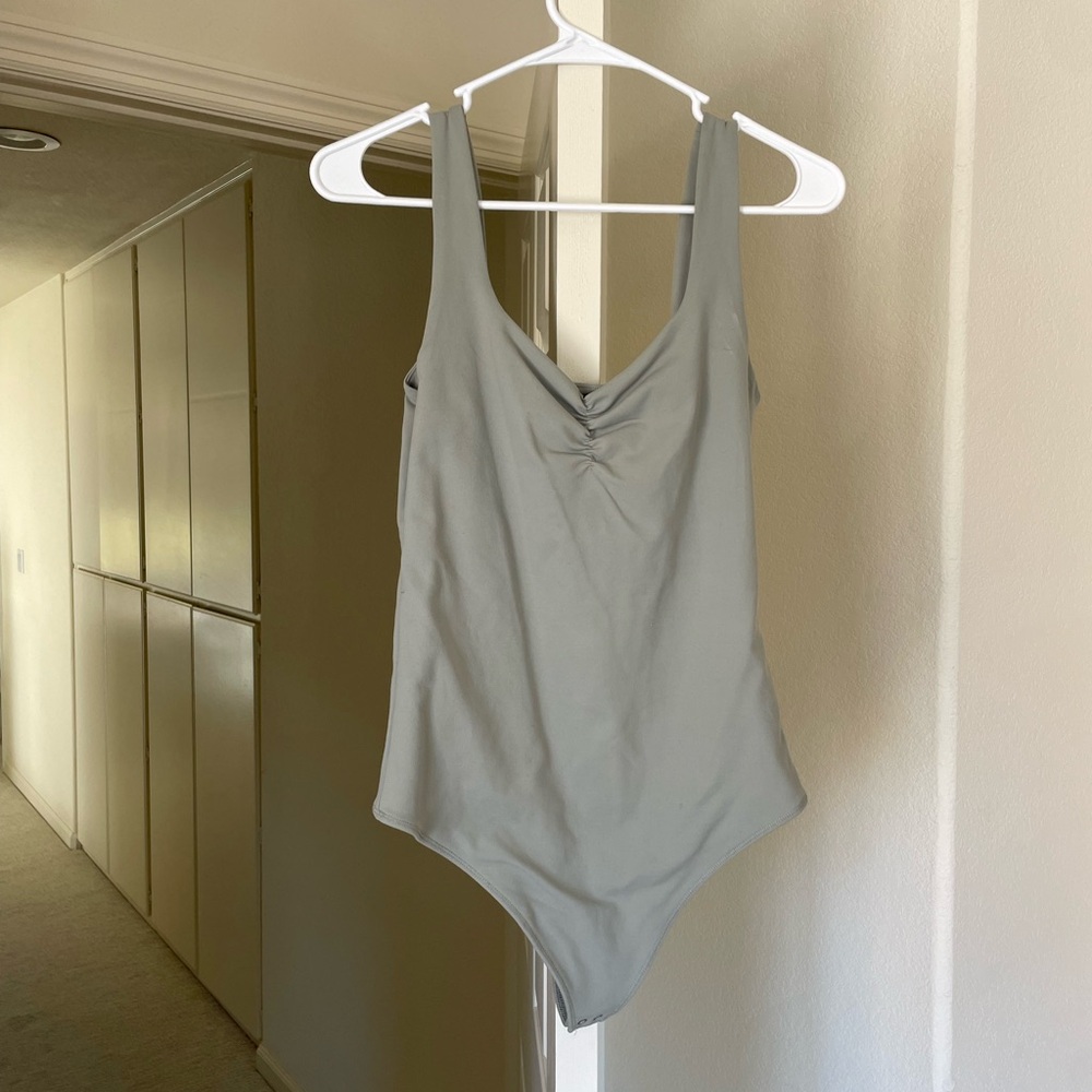 Abercrombie Sage Square Neck Bodysuit